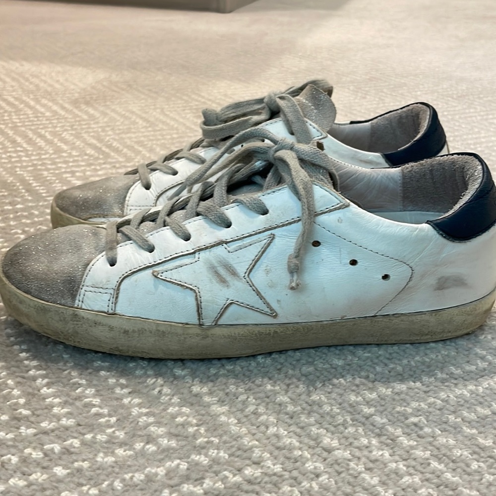 Golden Goose Superstar sneakers. Gently used (worn less than a dozen times)